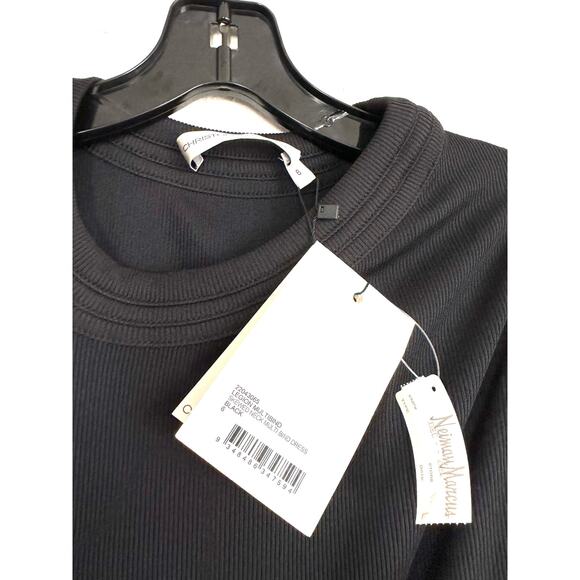 Christopher Esber SKEWED NECK MULTI BIND DRESS IN BLACK AU6/US2 - Picture 6 of 9